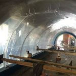 Kundenspezifisches großes Aquarienkunststoff-Tunnelprojekt für Aquarien